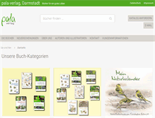 Tablet Screenshot of pala-verlag.de